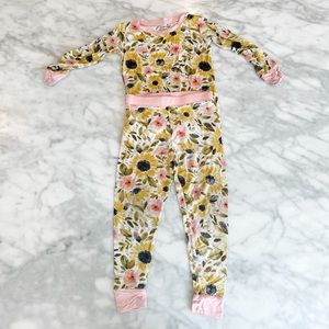 Little Sleepies Autumn Sunflower Pajama Set 18-24 months